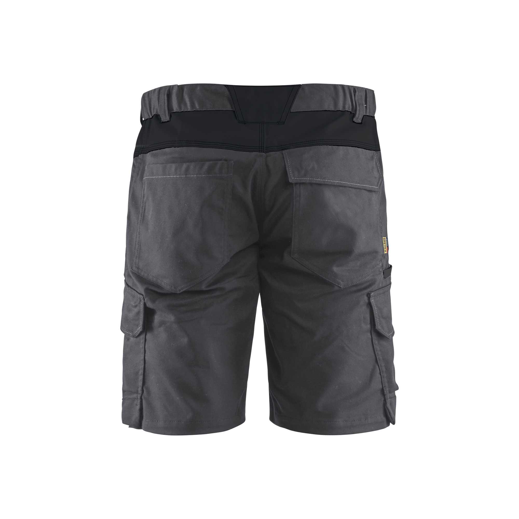 BLAKLADER 14461832 Industry shorts stretch Hi Vis Reflective Work Shorts Men - twill fabric